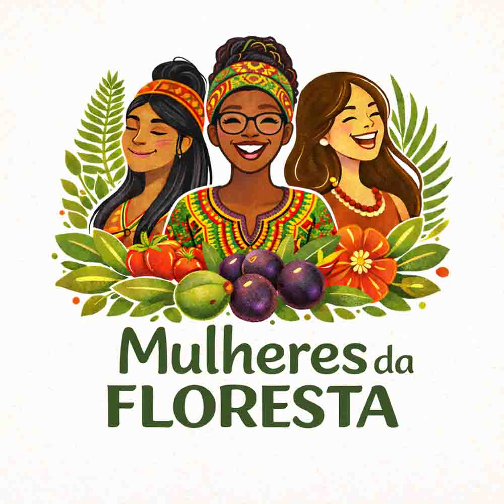logo mulheres da floresta